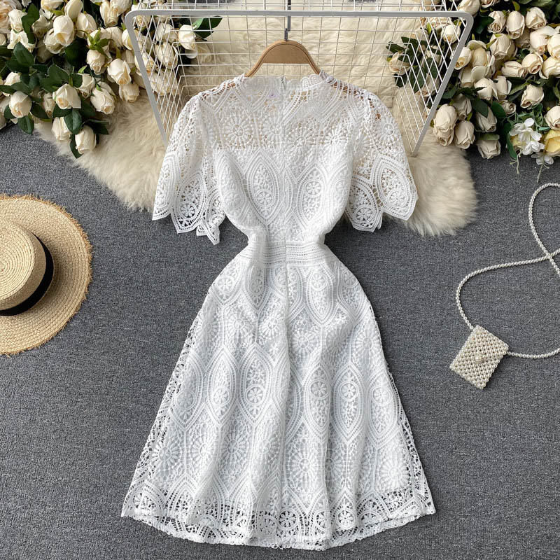 sd-18411 dress-white